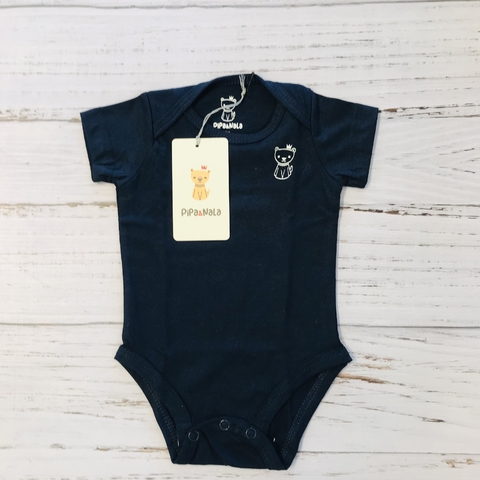 Body Basico m/c Azul Marino