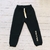 Pantalon de Frisa con Banda Negro