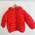 Campera Puffer Bebé Roja