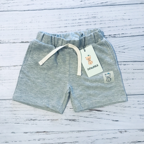 Short Rustico Colegial Gris