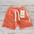 Short Rustico con Banda Coral