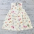 Vestido Mariposas blanco