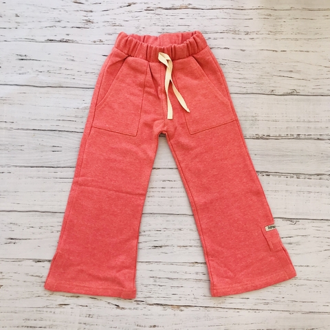 Pantalon Rustico Ancho c/tajo Coral