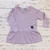 Remera con Volado lila