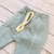 Babucha de Frisa Recortes Celeste - comprar online
