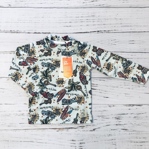 Remera Surf (UV 50+) manga larga