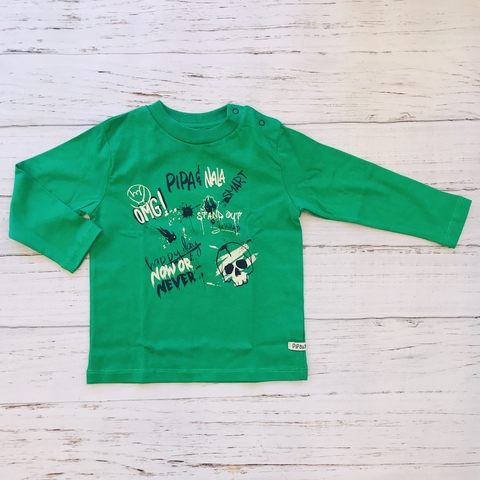 Remera Grafiti Verde