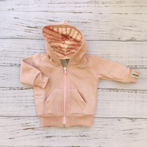 Campera de Frisa bebe Rosa