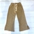 Pantalon Rustico Ancho c/tajo Camel - comprar online