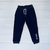 Pantalon de Frisa Recortes Negro - comprar online
