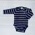 Body M/larga Rayado Azul - comprar online