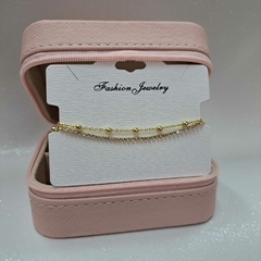 Pulsera Strass Dorada