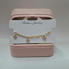 Pulsera Heart Strass
