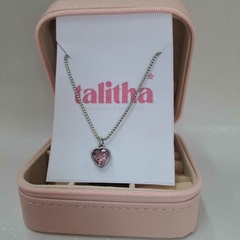 Colgante Heart Pink