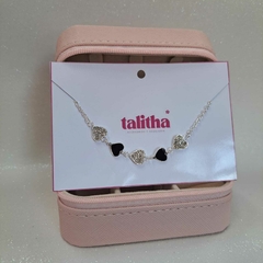 Pulsera Heart Black