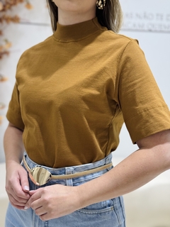 T-shirt Gola Alta Caramelo - comprar online