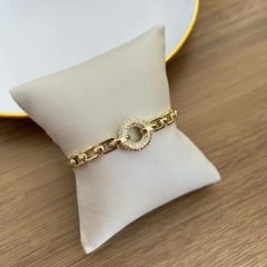 Bracelete Círculo Cravejado - comprar online