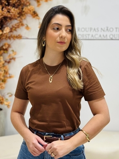 T-shirt Premium Lisa Chocolate - comprar online
