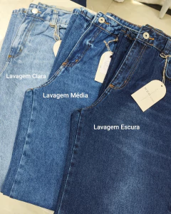Imagem do Calça Jeans Wide Leg Érica Lavagem Média