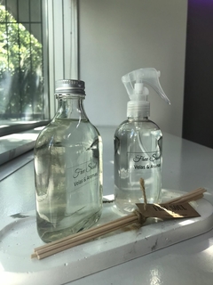 Difusor Deluxe Transparente c/ Varilla de Ratán por 250 ml - comprar online