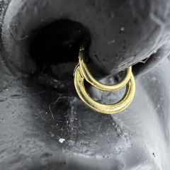 Argola dupla de torção - loja online