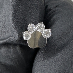 Patinha 6mm com zircônia