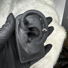 Patinha 6mm com zircônia - loja online