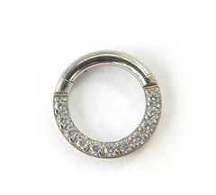 6mm zircônia , jóia click