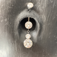 Piercing de umbigo com pingente - comprar online