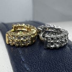 Argola com zircônias