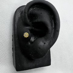 Flor com zircônia