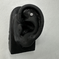 Flor 5mm- zircônias brancas - loja online