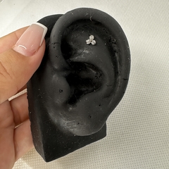 Trinity 4mm, zircônia branca - loja online