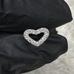 Coração 6mm com zircônia