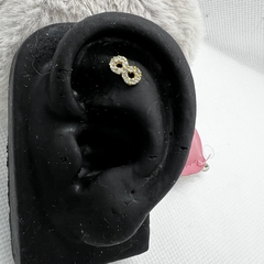 Infinito com strass - loja online