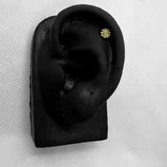 Imagem do Flor com zircônia
