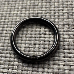 Argola preta 8mm