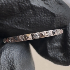 Argola inca com zircônias