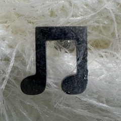 Nota musical chapa aço