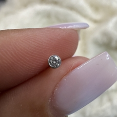 Labret push pin aço