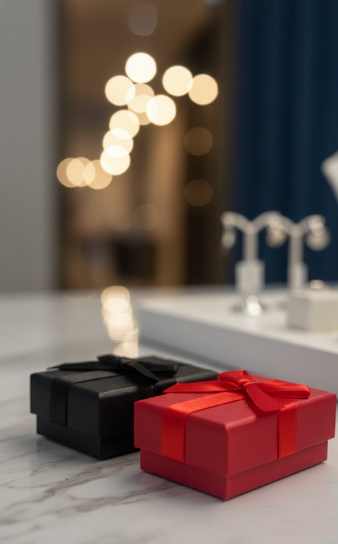 EMBALAGEM DE VELUDO - CAIXINHAS