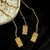 PACK x 7 COLLARES DE TAROT DORADOS
