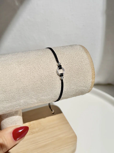 PULSERA CIRCLE BLACK