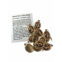 Pacote com 12 Medalhinha São José Medalha Medalhinhas Medalhas - comprar online