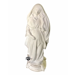 Imagem de Nossa Senhora Grávida de 20 cm em Gesso Cru (modelo 2)