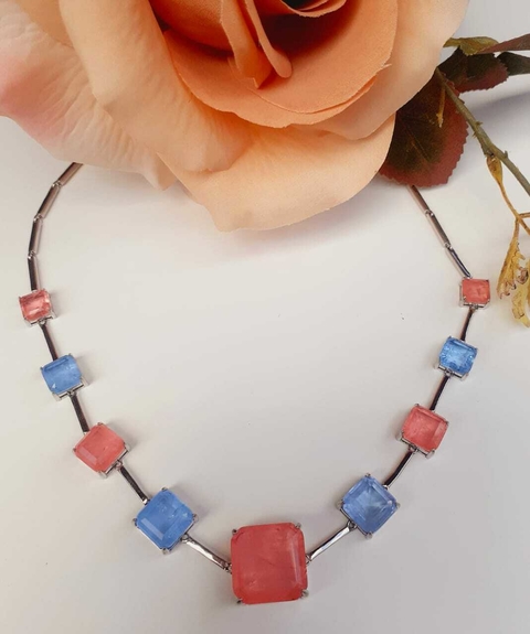 Chocker Mix Quadrados Fusion .