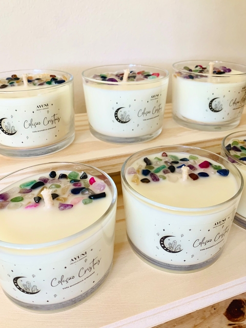 Vela Mix de Cristais