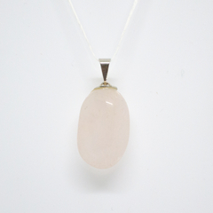 Pingente de Quartzo Rosa - comprar online