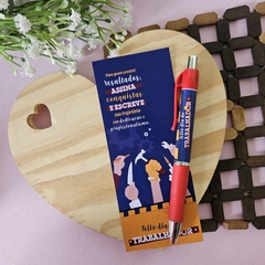 30 Canetas Personalizadas dia do trabalhador