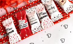 Kit Balinhas Personalizada dia dos namorados - Pronta Entrega - Mimos da Lary